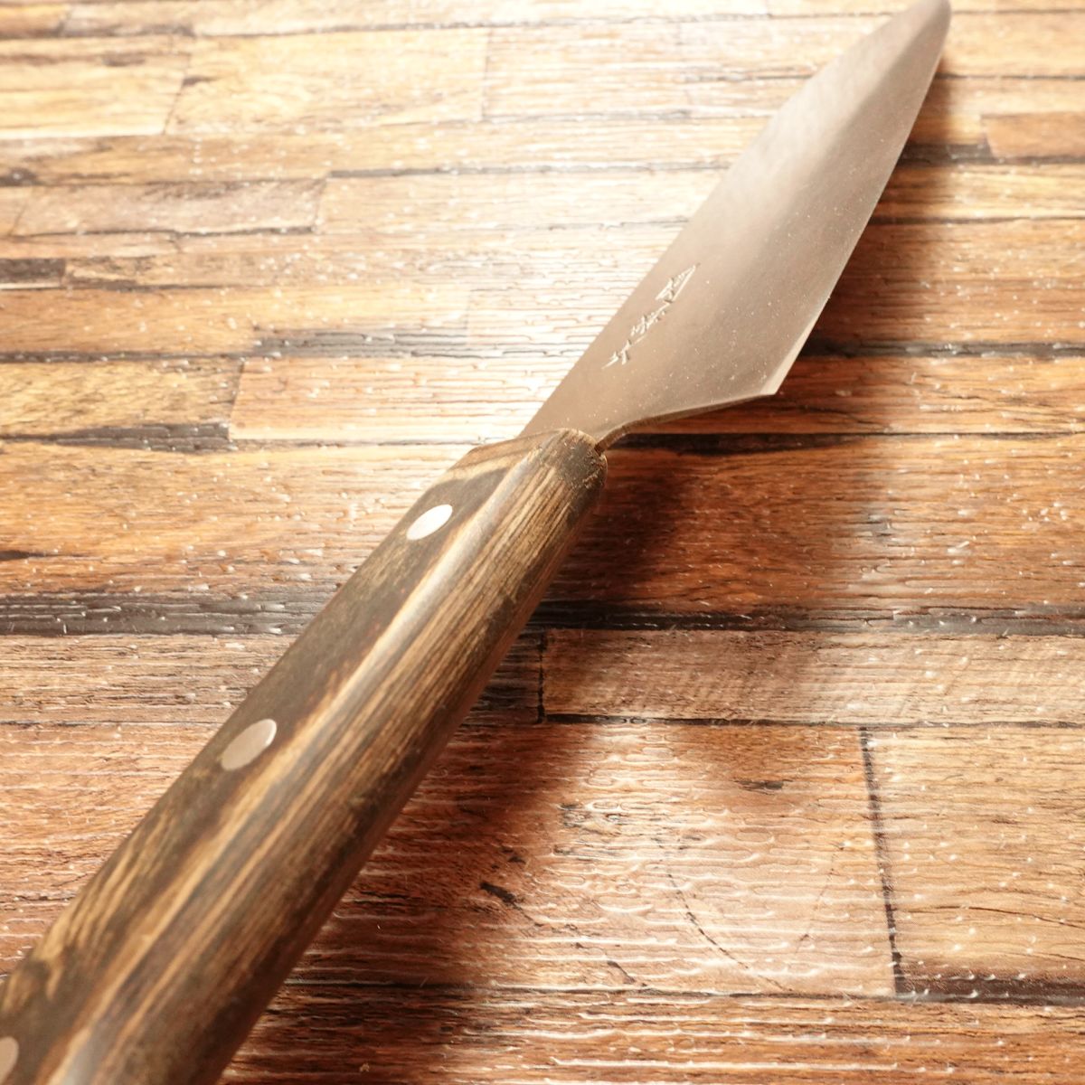 Seki Magoroku Santoku Knife, Sharpened, All-Purpose Knife, Hagane Steel, 165mm