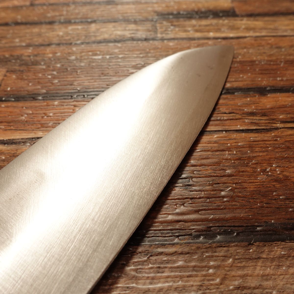 Kikuichi Santoku Knife, Sharpened, Nara Kikuichi-Made, All-Purpose Knife, Warikomi, Minimal Use, Excellent Condition, 165mm