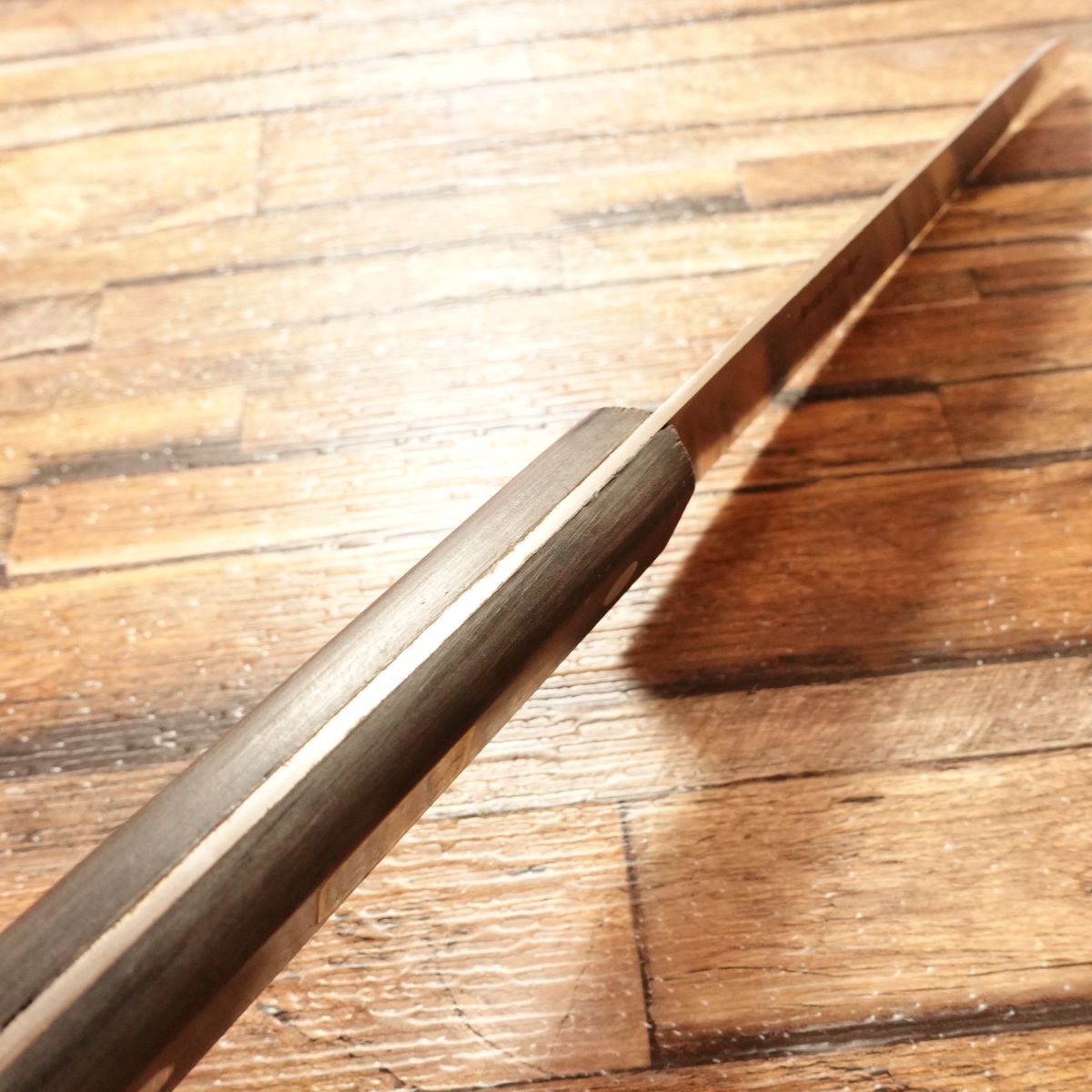 Azuma Minamoto Masahisa Gyuto Knife, Sharpened, All-Purpose Knife, Hikari Tokujou, Santoku, With Seal, 180mm