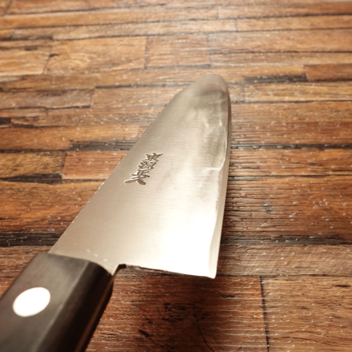 Azuma Minamoto Masahisa Gyuto Knife, Sharpened, All-Purpose Knife, Hikari Tokujou, Santoku, With Seal, 180mm