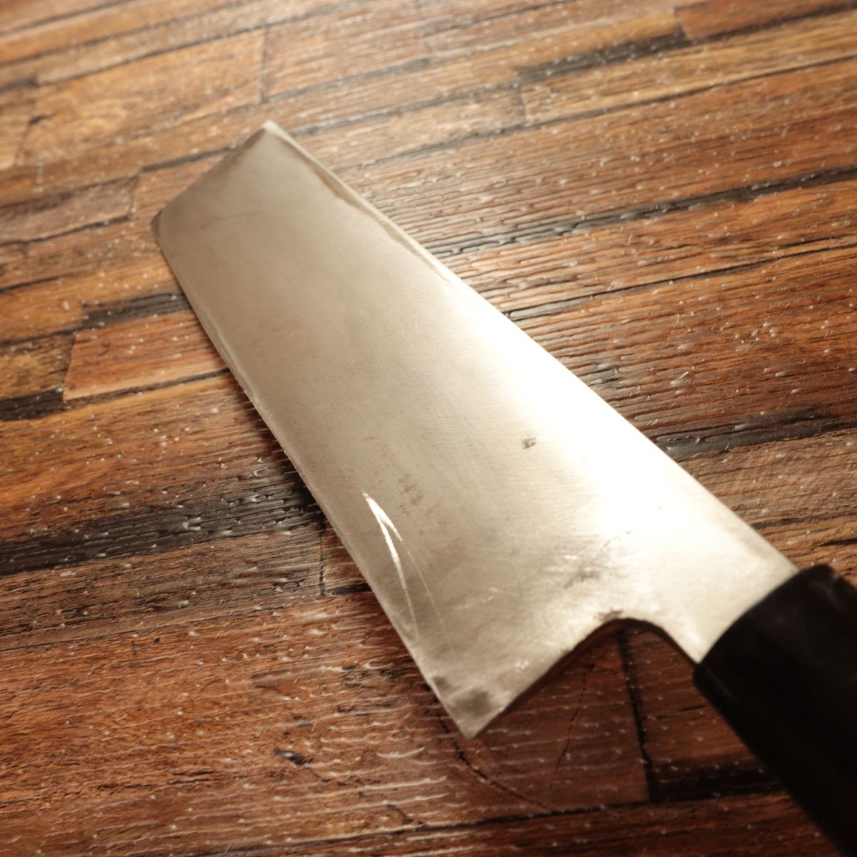 Sakai Naosuke Usuba Knife, Sharpened, Single Bevel, Nakiri Style, With Seal, Boxed, 165mm