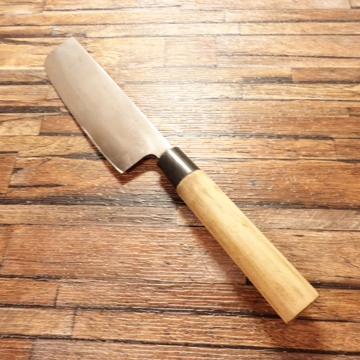 Masazumi Nakiri Knife, Sharpened, Made by Masazumi, Hagane Steel, 150mm