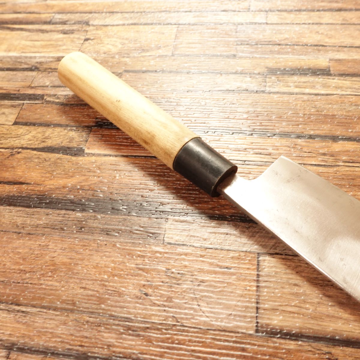 Masazumi Nakiri Knife, Sharpened, Made by Masazumi, Hagane Steel, 150mm