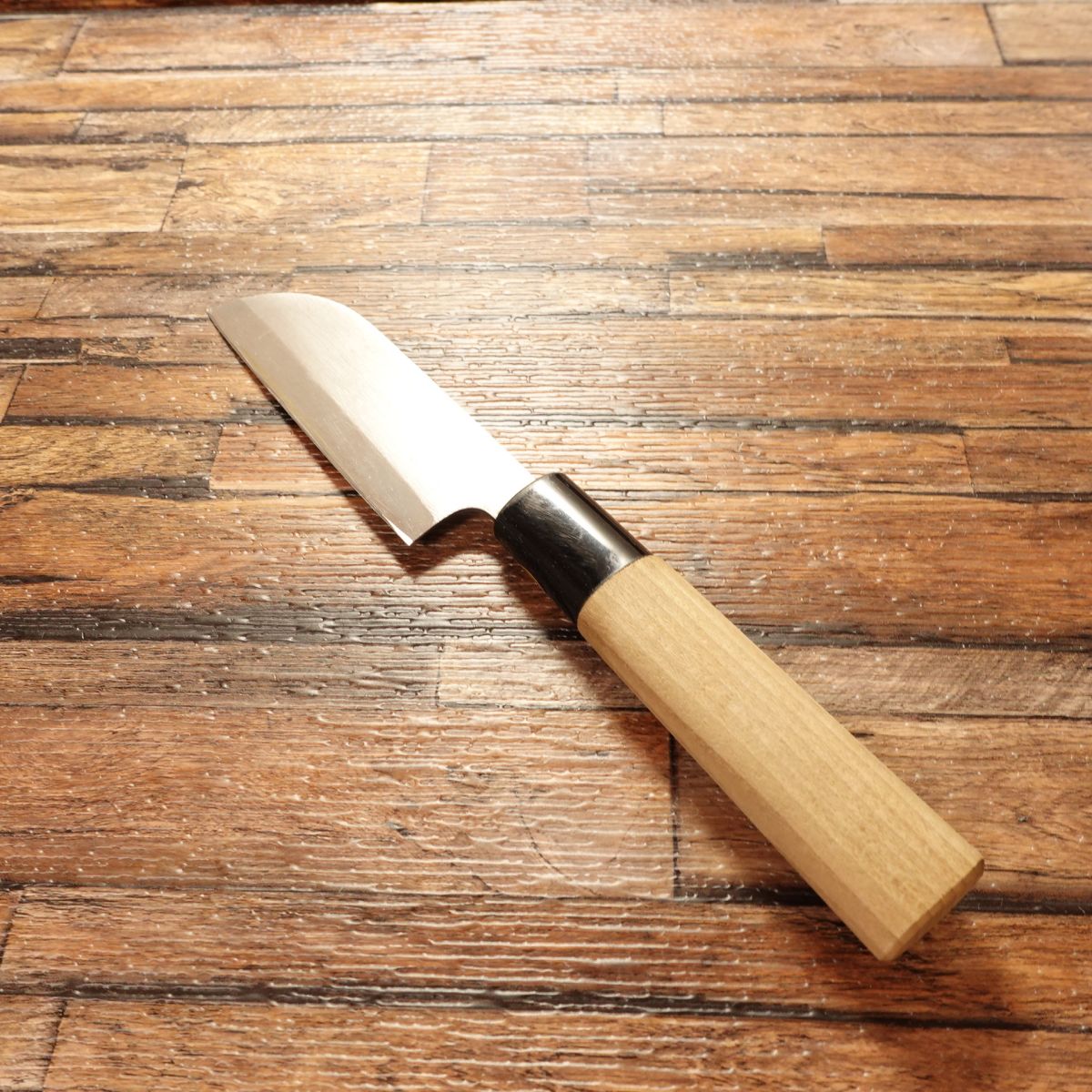 Sakai Shuichi Mukimono Knife, Sharpened, Peeling and Decorative Cutting Knife, With Seal, Nearly Unused, 100mm
