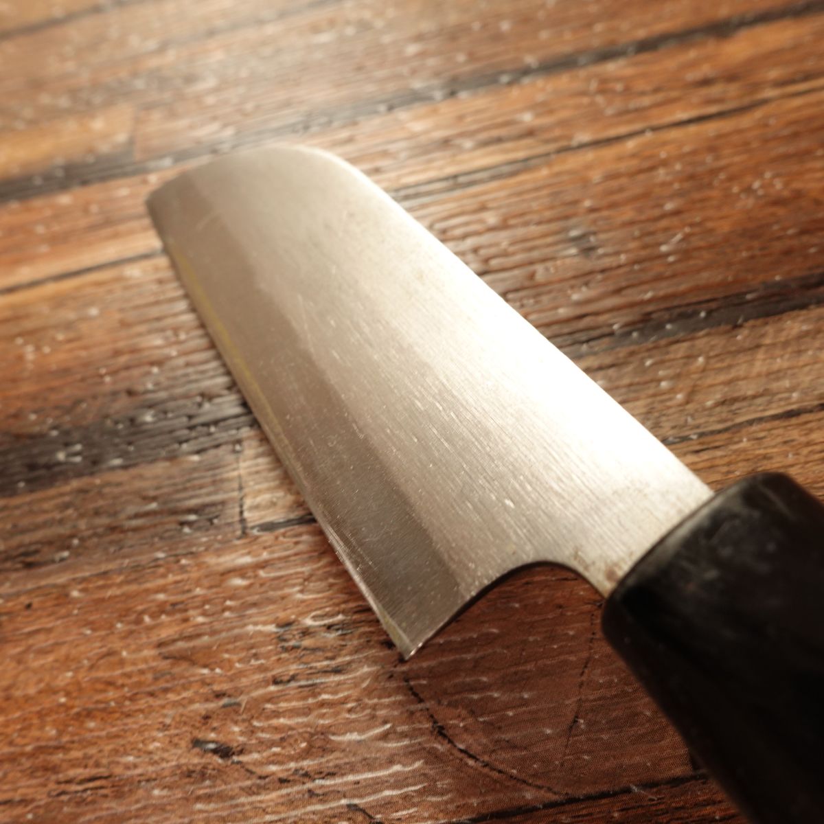 Sakai Shuichi Mukimono Knife, Sharpened, Peeling and Decorative Cutting Knife, With Seal, Nearly Unused, 100mm