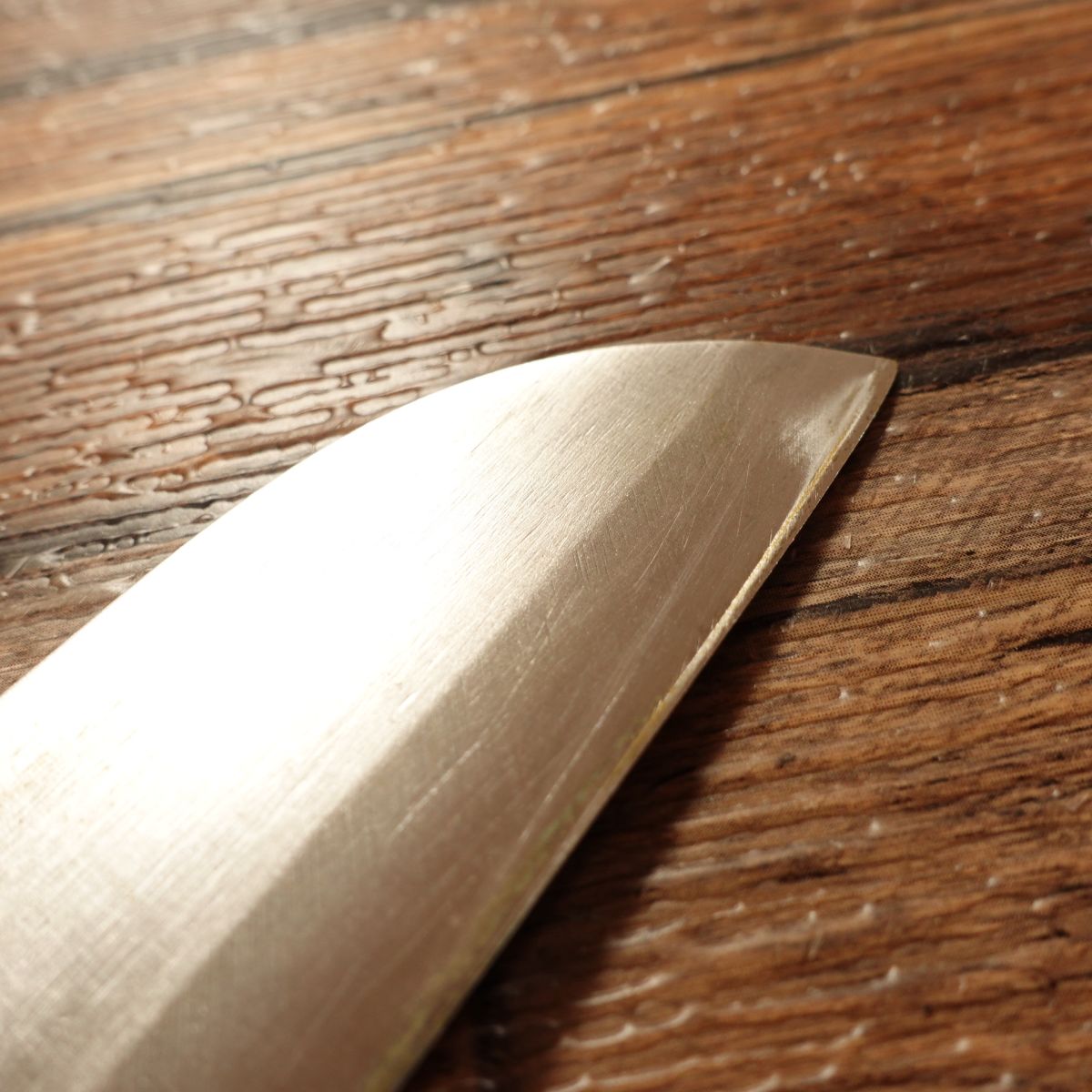 Sakai Shuichi Mukimono Knife, Sharpened, Peeling and Decorative Cutting Knife, With Seal, Nearly Unused, 100mm