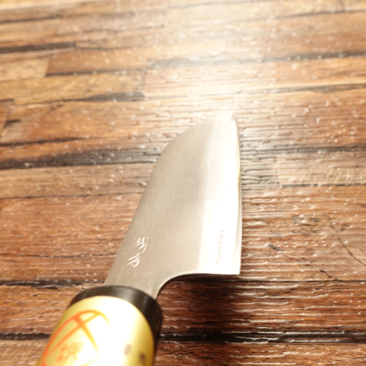 Sakai Shuichi Mukimono Knife, Sharpened, Peeling and Decorative Cutting Knife, With Seal, Nearly Unused, 100mm