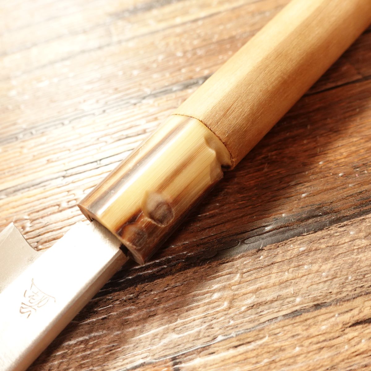 Sakai Toji Fugu-Hiki Knife, Sharpened, White Water Buffalo Handle, Made by Iwakuni, Thin Sashimi Knife, For Fugu and Tessa, 245mm