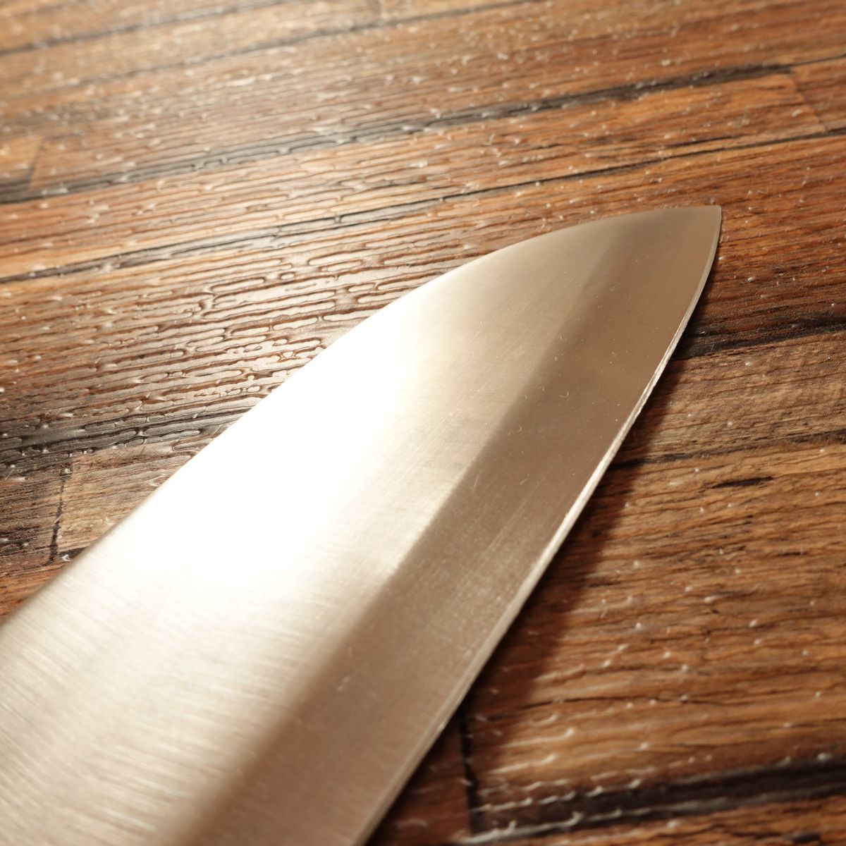 Noshu Masamune Santoku Knife, Sharpened, All-Purpose Japanese Santoku, Stainless Steel, Made by Noshu Masamune, Nearly Unused, 170mm