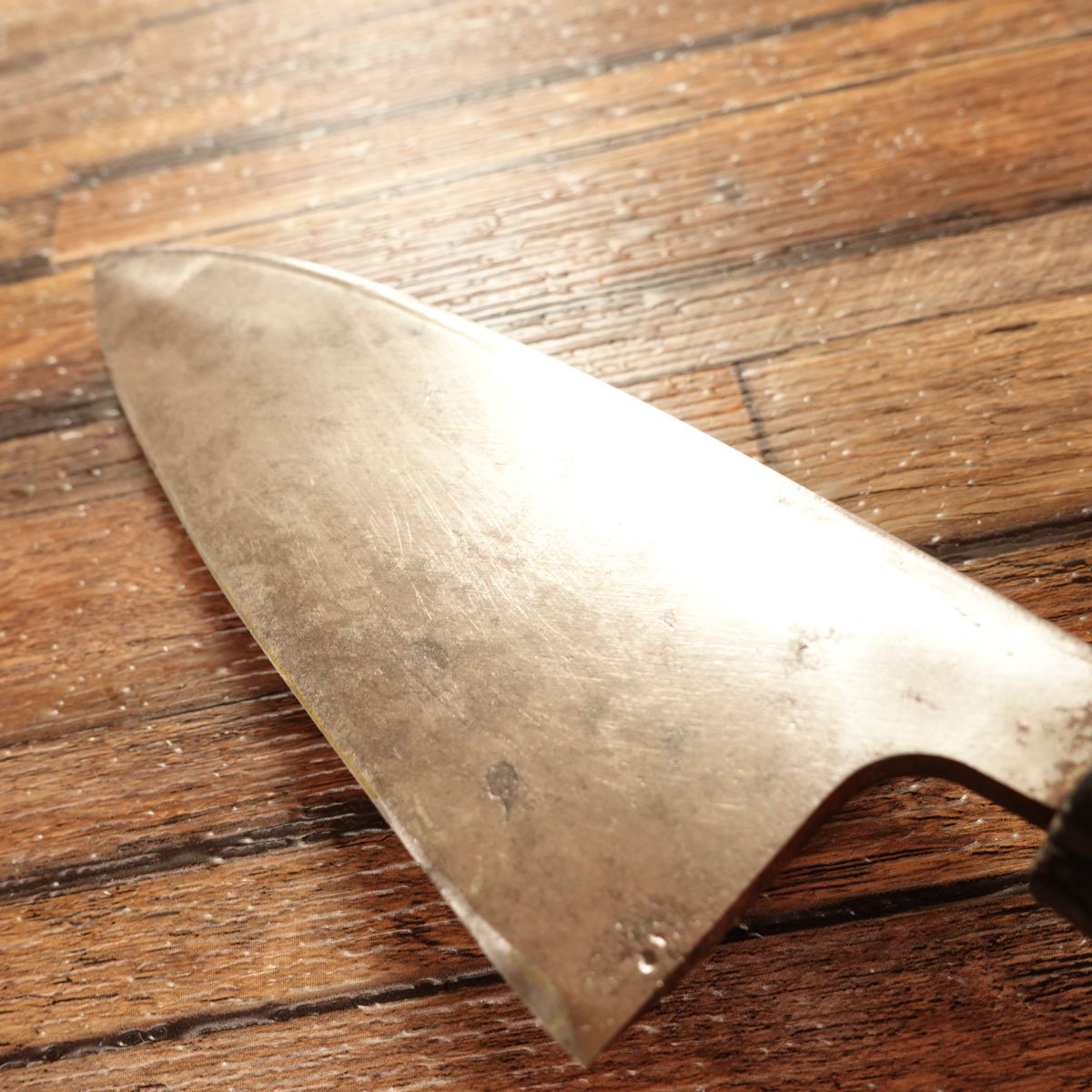 Seki Magoroku Deba Knife, Sharpened, Seki Magoroku "Ume", Hagane Steel, Single Bevel, 155mm