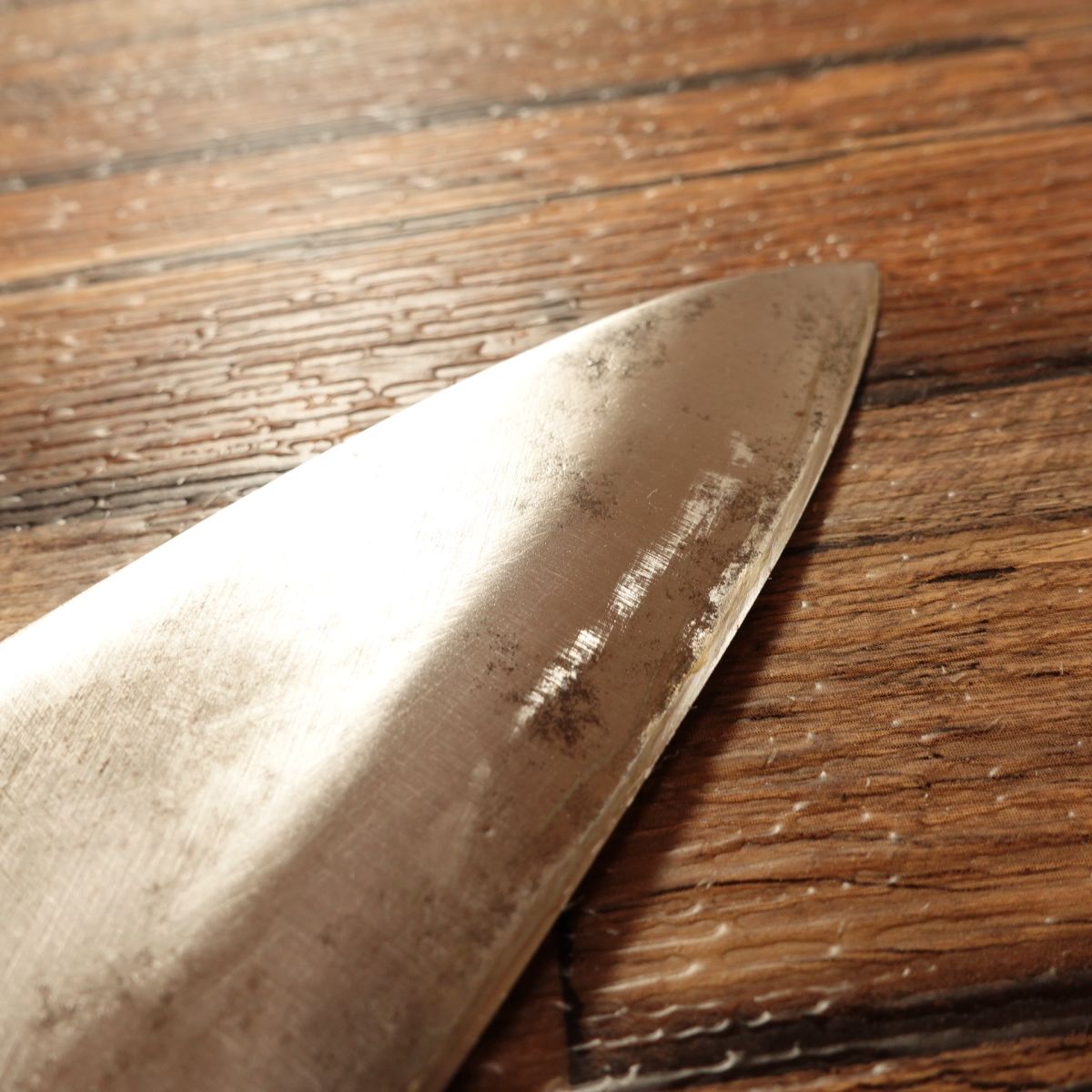 Seki Magoroku Deba Knife, Sharpened, Seki Magoroku "Ume", Hagane Steel, Single Bevel, 155mm