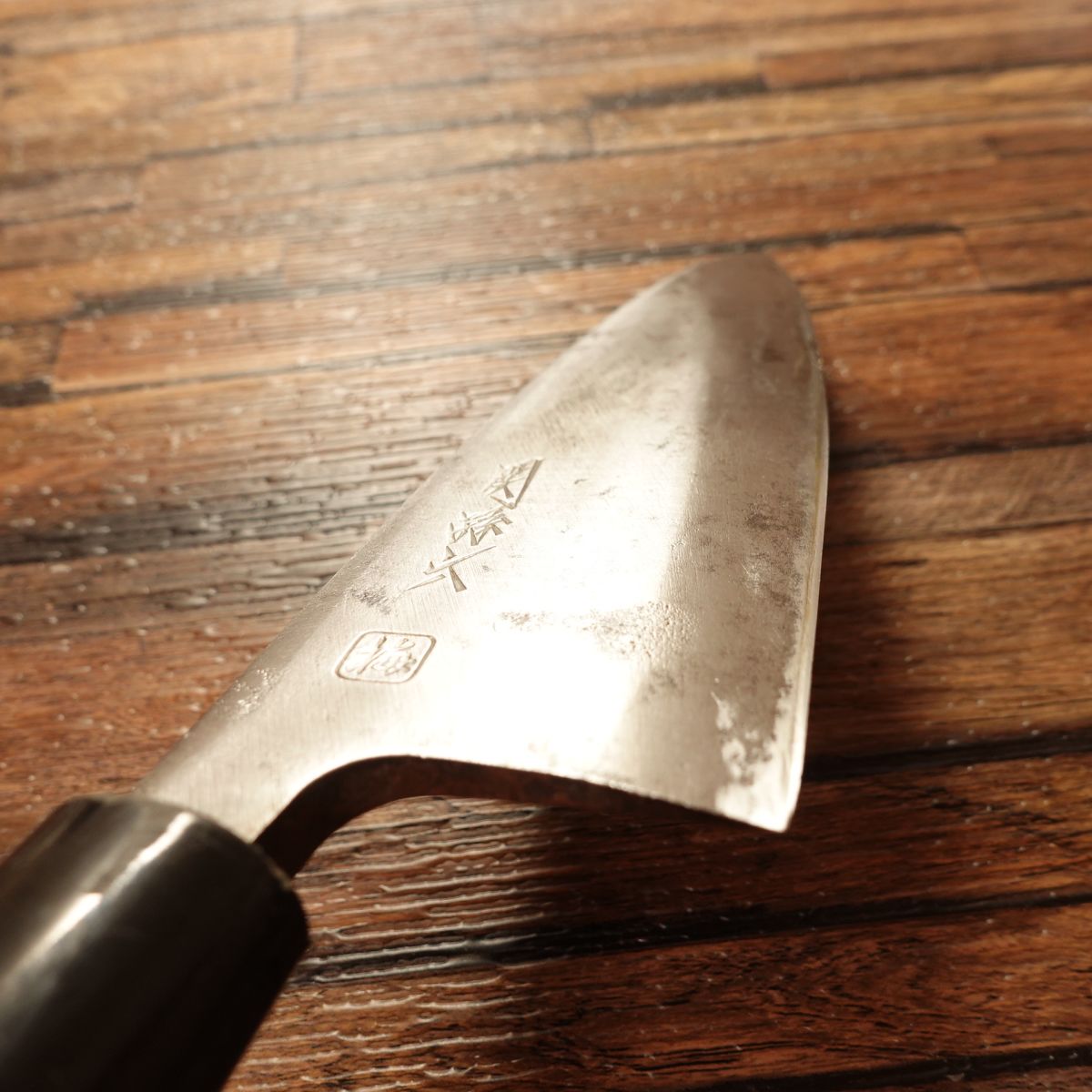 Seki Magoroku Deba Knife, Sharpened, Seki Magoroku "Ume", Hagane Steel, Single Bevel, 155mm