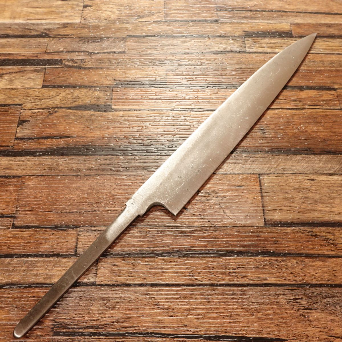 Yanagiba Knife, Unsharpened, Blacksmith Dead Stock, Original Sashimi Knife, DIY, Blade Needs Sharpening, Unused, 215mm