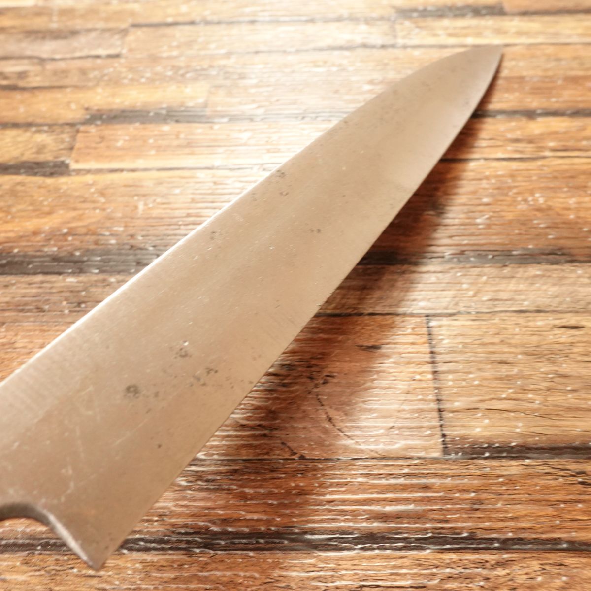 Yanagiba Knife, Unsharpened, Blacksmith Dead Stock, Original Sashimi Knife, DIY, Blade Needs Sharpening, Unused, 215mm