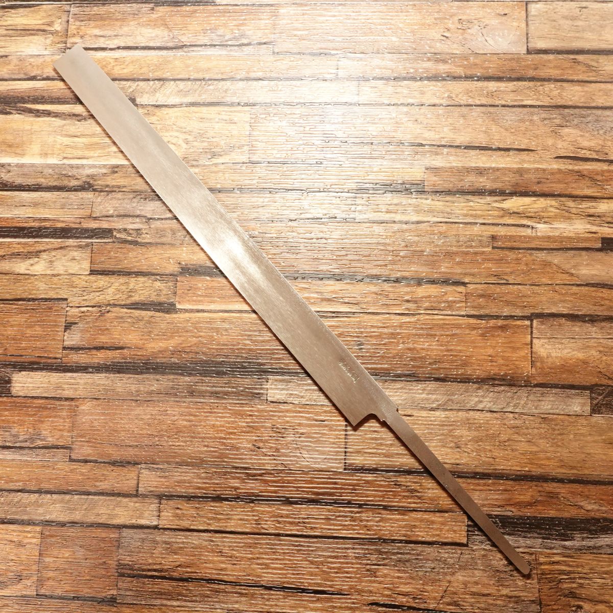 Tako-Hiki Knife, Unsharpened, Blacksmith Dead Stock, Octopus Sashimi Knife, Shirogami #2 Yasugi Steel, Original DIY, Blade Needs Sharpening, Unused, 305mm