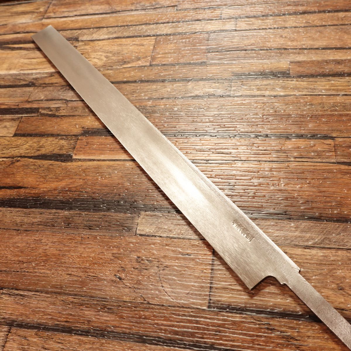 Tako-Hiki Knife, Unsharpened, Blacksmith Dead Stock, Octopus Sashimi Knife, Shirogami #2 Yasugi Steel, Original DIY, Blade Needs Sharpening, Unused, 305mm