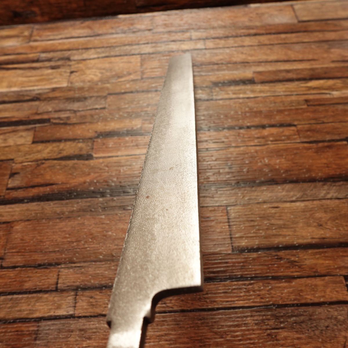 Tako-Hiki Knife, Unsharpened, Blacksmith Dead Stock, Octopus Sashimi Knife, Shirogami #2 Yasugi Steel, Original DIY, Blade Needs Sharpening, Unused, 305mm