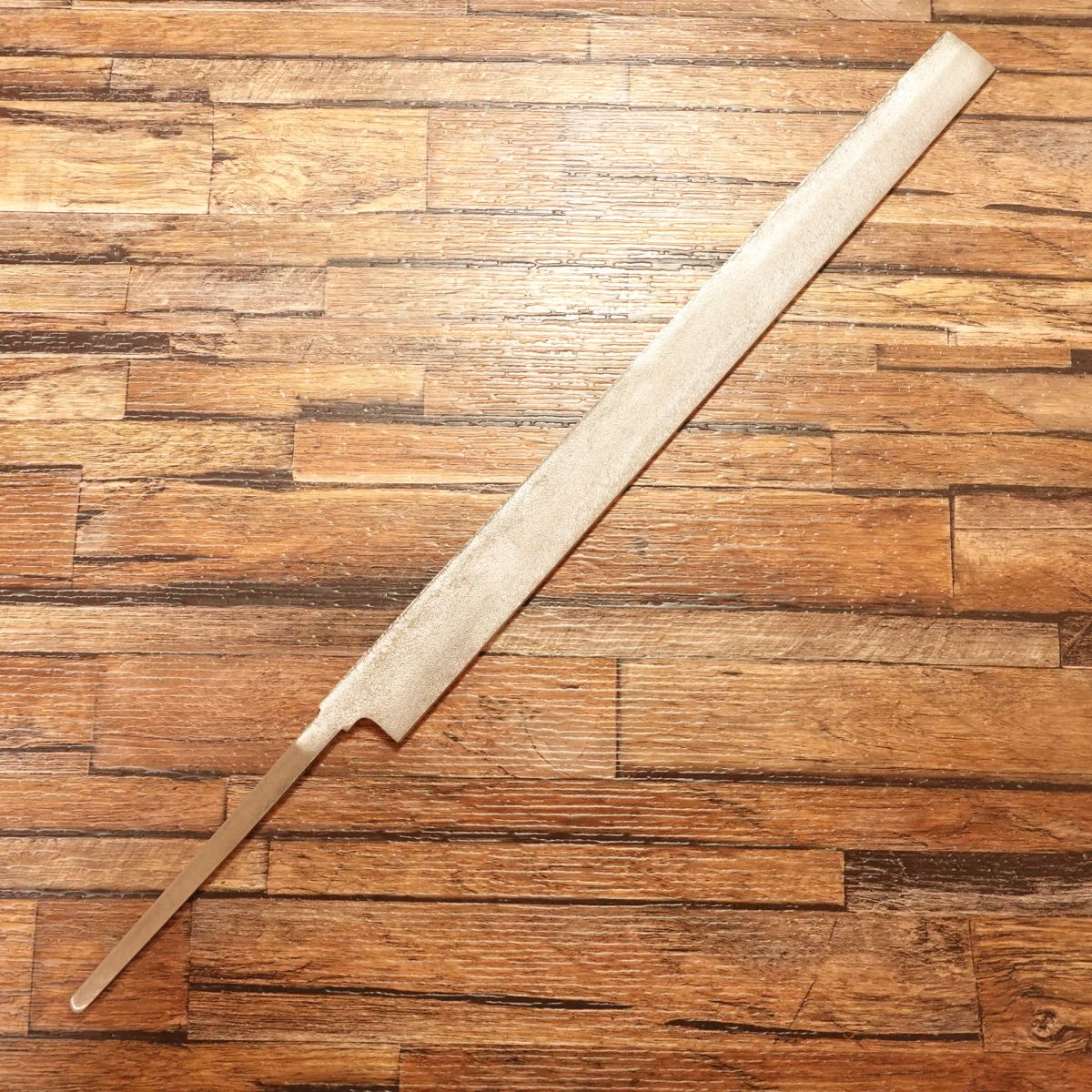 Tako-Hiki Knife, Unsharpened, Sashimi / Octopus Knife, White Paper Steel, DIY Finish, Deadstock, 305mm