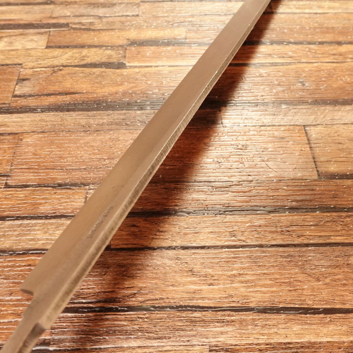 Tako-Hiki Knife, Unsharpened, Sashimi / Octopus Knife, White Paper Steel, DIY Finish, Deadstock, 305mm