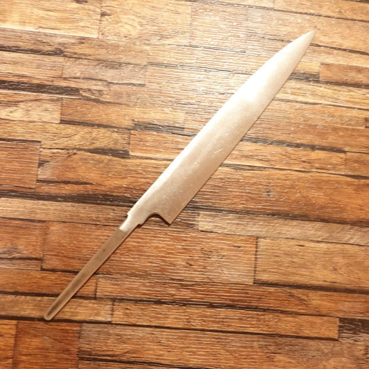 Yanagiba Knife, Unsharpened, Sashimi Knife, Blacksmith Deadstock, DIY Finish, 215mm