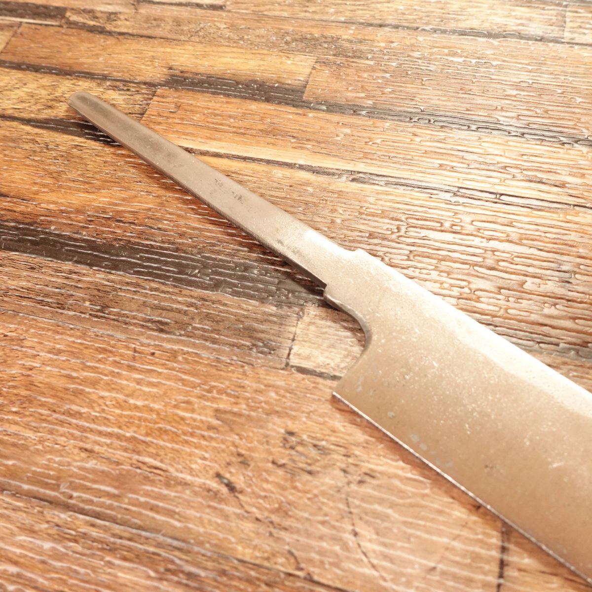 Yanagiba Knife, Unsharpened, Sashimi Knife, Blacksmith Deadstock, DIY Finish, 215mm