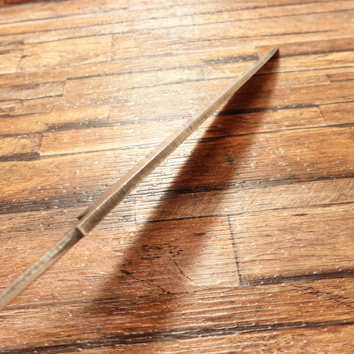 Yanagiba Knife, Unsharpened, Blacksmith-Made, Deadstock, DIY Blade-Ready Sashimi Knife, No Edge, Unused, 215mm