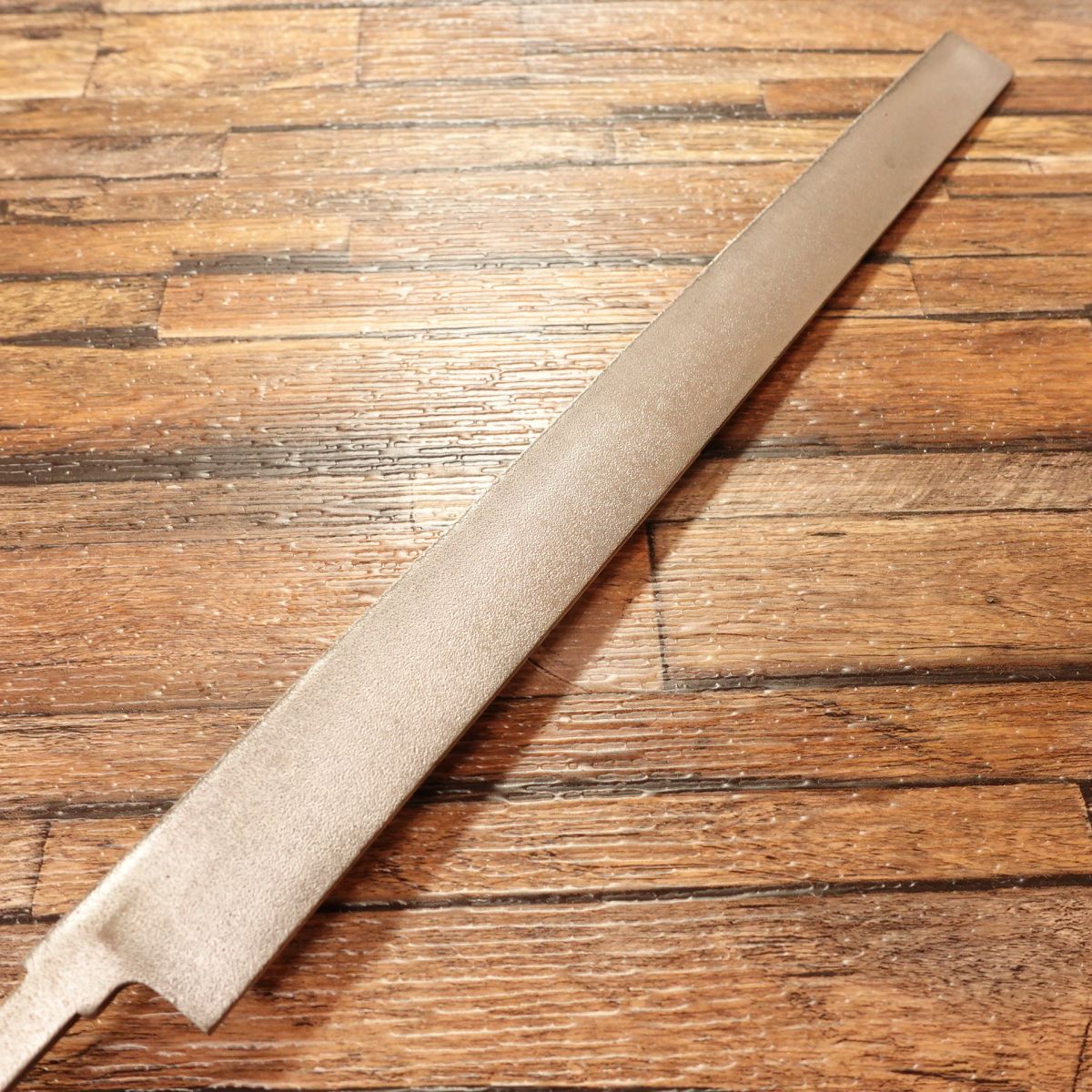 Tako-Hiki Knife, Unsharpened, Blacksmith-Made, Deadstock, Shirogami #2 Yasuki Steel, DIY Blade-Ready, No Edge, Unused, 305mm