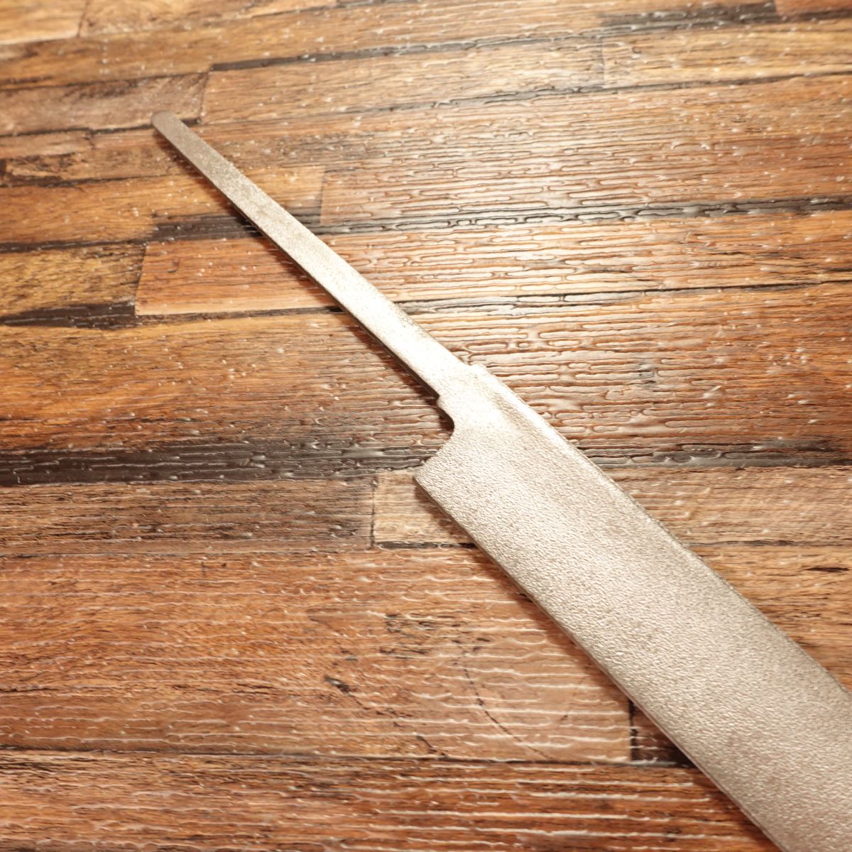 Tako-Hiki Knife, Unsharpened, Blacksmith-Made, Deadstock, Shirogami #2 Yasuki Steel, DIY Blade-Ready, No Edge, Unused, 305mm