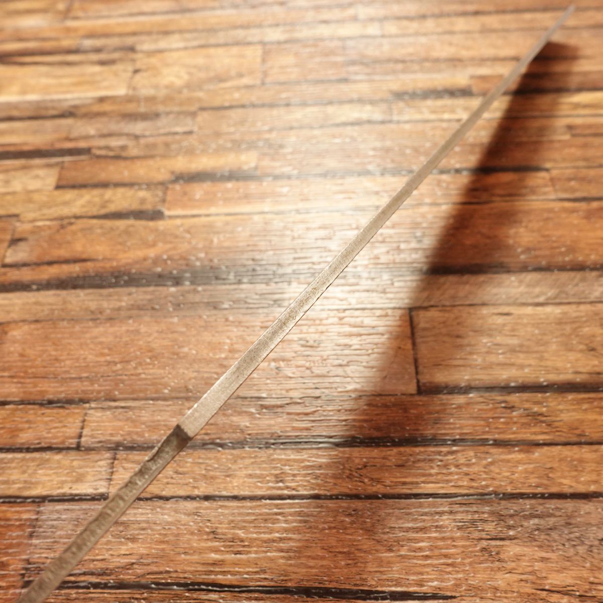 Tako-Hiki Knife, Unsharpened, Blacksmith-Made, Deadstock, Shirogami #2 Yasuki Steel, DIY Blade-Ready, No Edge, Unused, 305mm