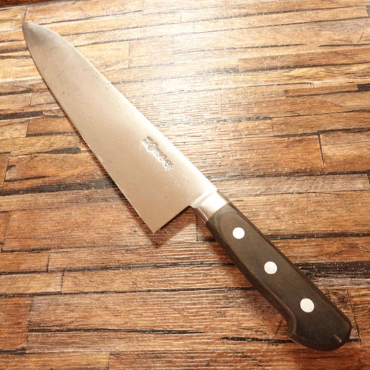 Sakai Ichimonji Mitsuhide Gyuto Knife, Sharpened, Chef’s Knife, S-Steel Hagane, All-Purpose Knife, 305mm