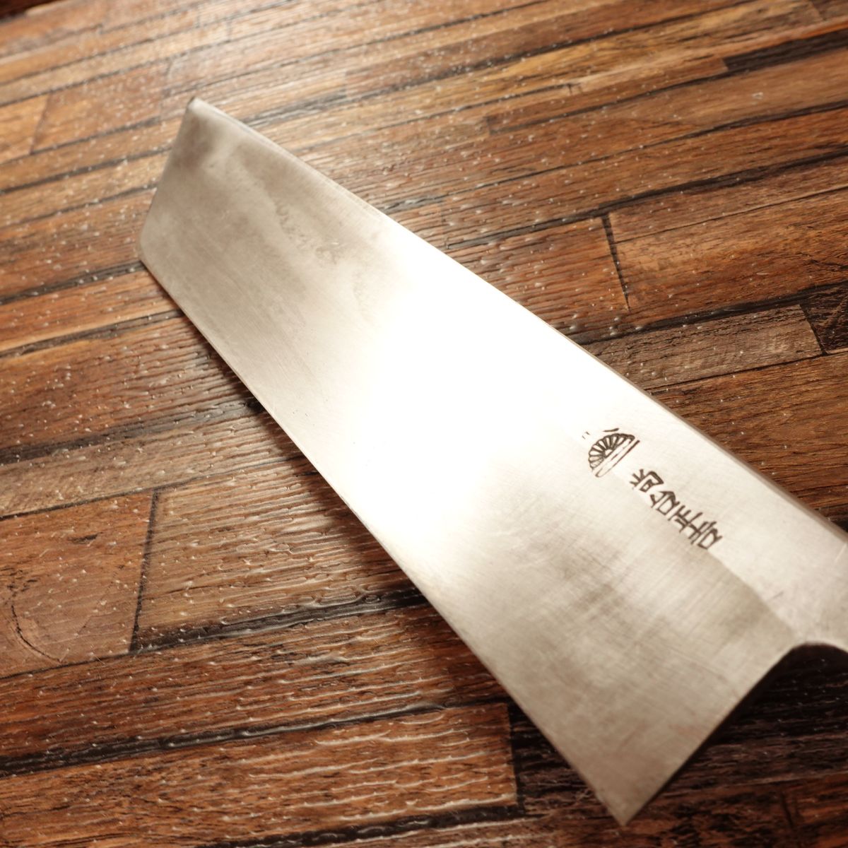 Syoudai Masayoshi Unagi Knife, Water Buffalo Handle, Eel Filleting Knife, With Wooden Saya, 250mm
