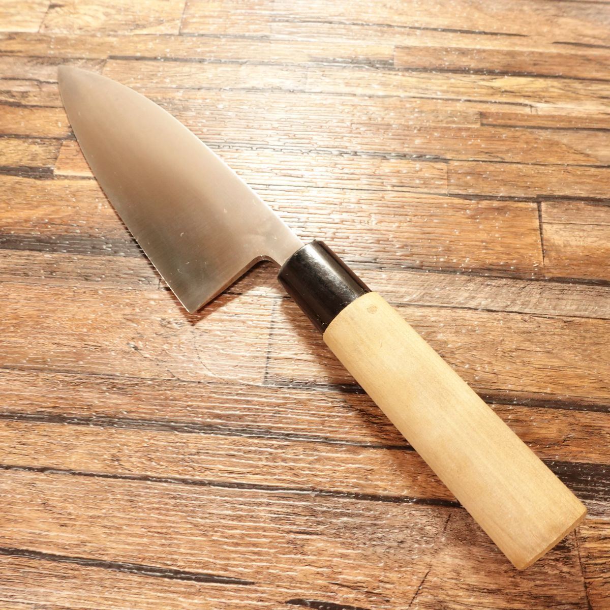 Seki Magoroku Deba Knife, Sharpened, Shun Series, Stainless Steel, Slim, 155mm