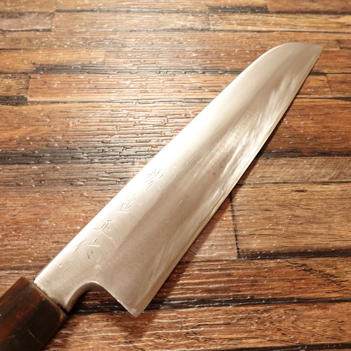 Sakai Kanemasa Kama-Usuba Knife, Sharpened, Suiboku Handle, Single Bevel, Nakiri, Sakai Kanemasa-Made, 210mm