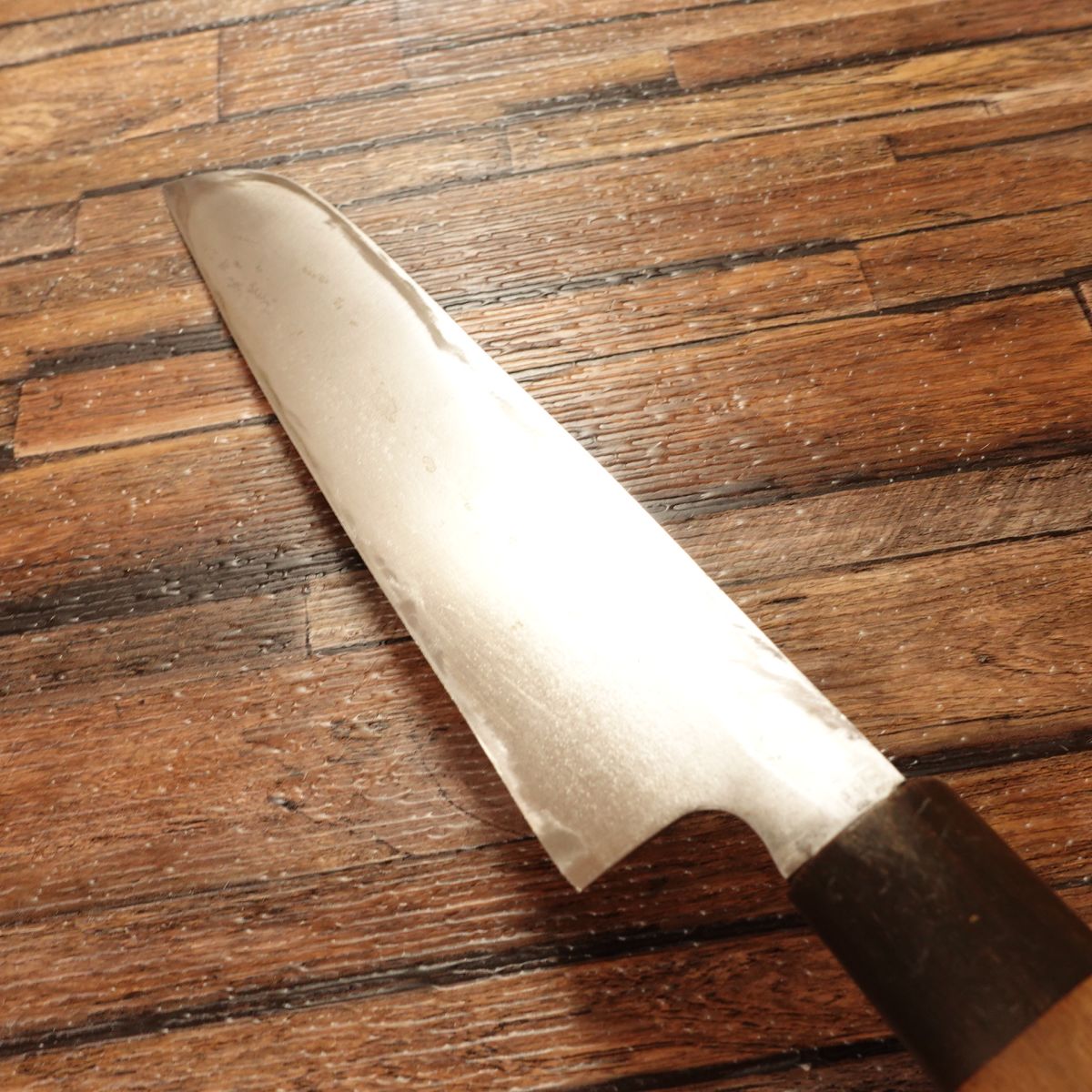 Sakai Kanemasa Kama-Usuba Knife, Sharpened, Suiboku Handle, Single Bevel, Nakiri, Sakai Kanemasa-Made, 210mm