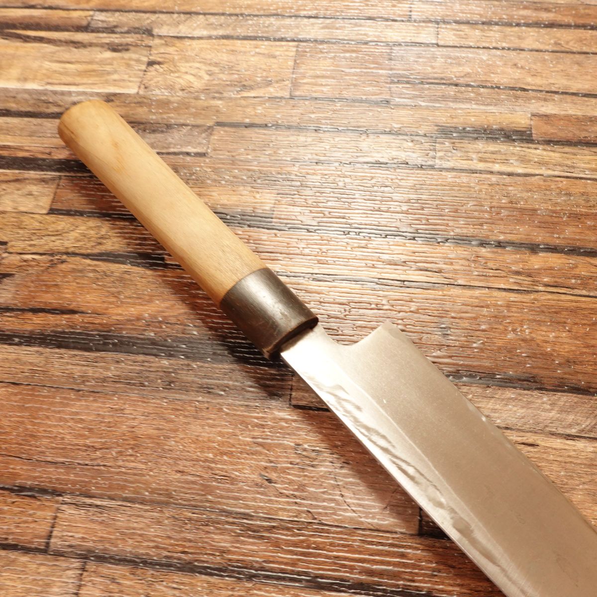 Sakai Kanemasa Kama-Usuba Knife, Sharpened, Suiboku Handle, Single Bevel, Nakiri, Sakai Kanemasa-Made, 210mm