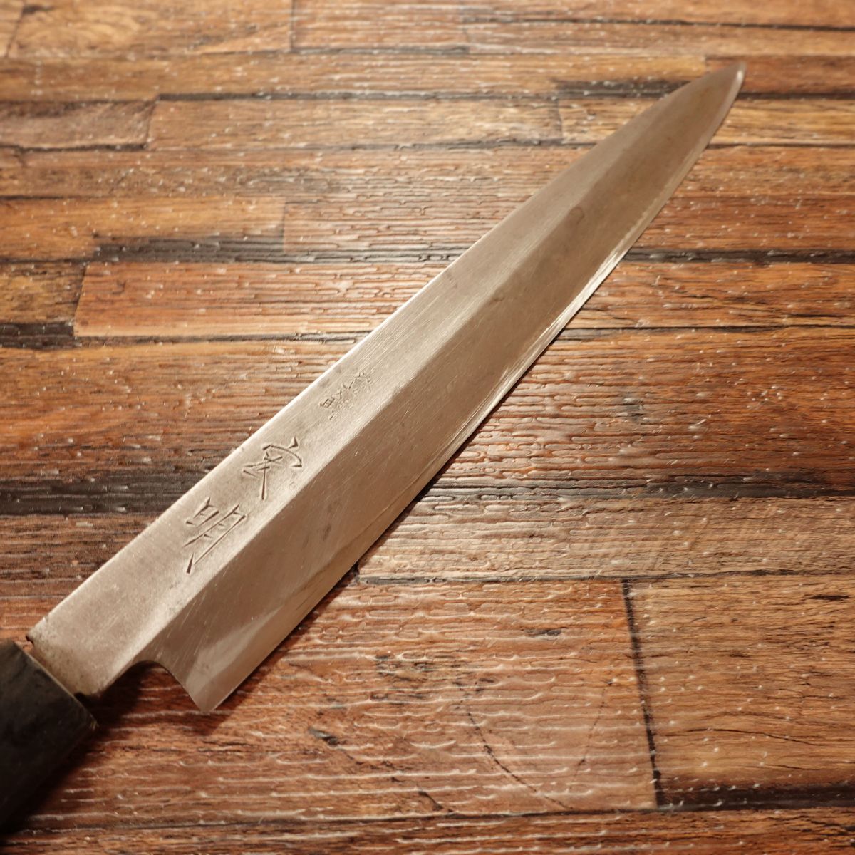 Hiroaki Yanagiba Knife, Sharpened, Sashimi Knife, Hagane Steel, 210mm