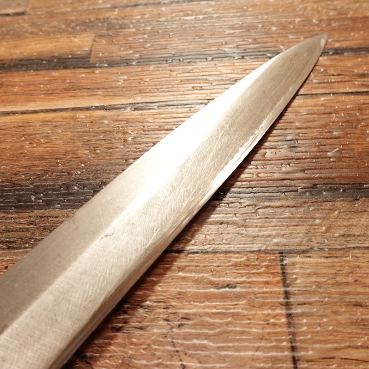 Hiroaki Yanagiba Knife, Sharpened, Sashimi Knife, Hagane Steel, 210mm