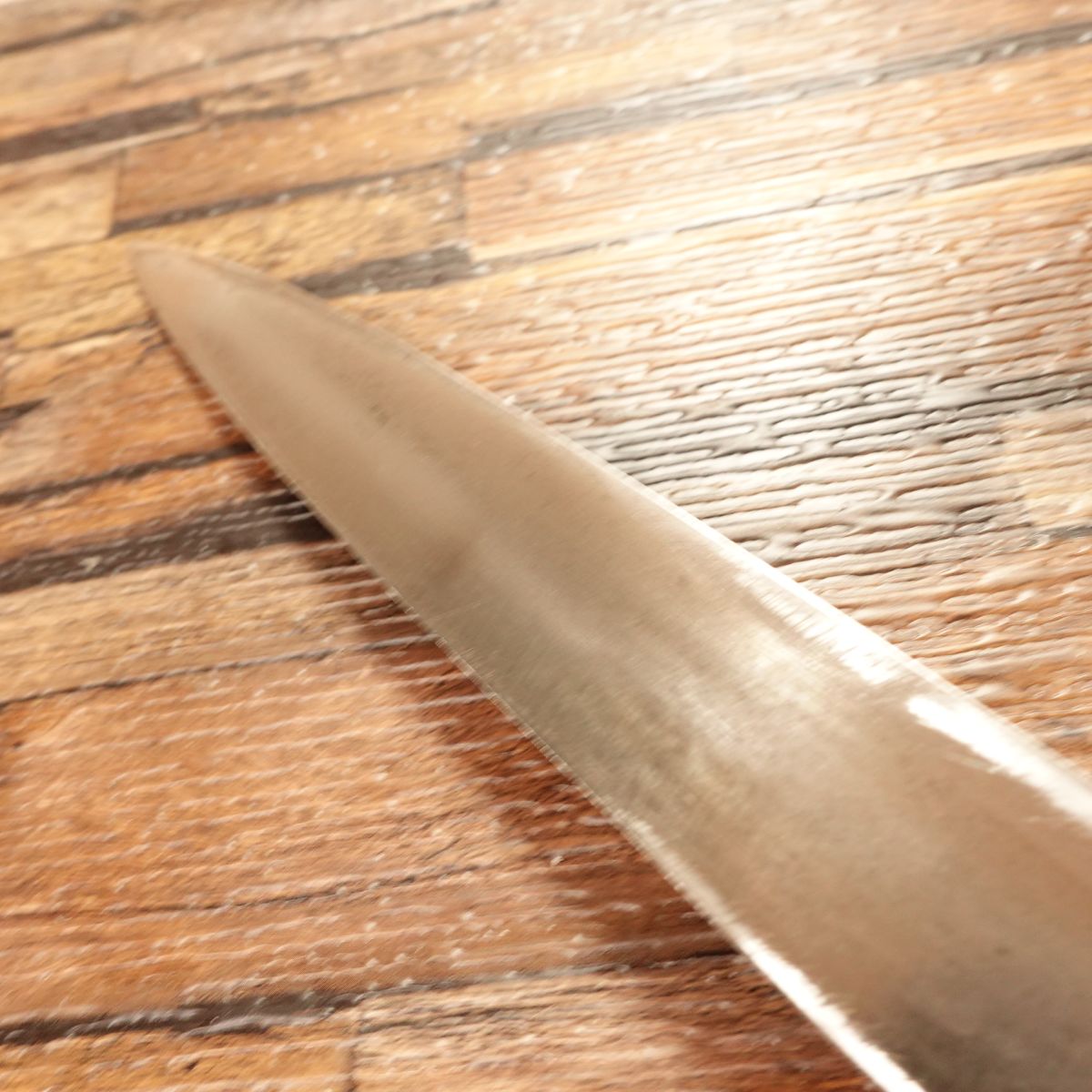 Hiroaki Yanagiba Knife, Sharpened, Sashimi Knife, Hagane Steel, 210mm