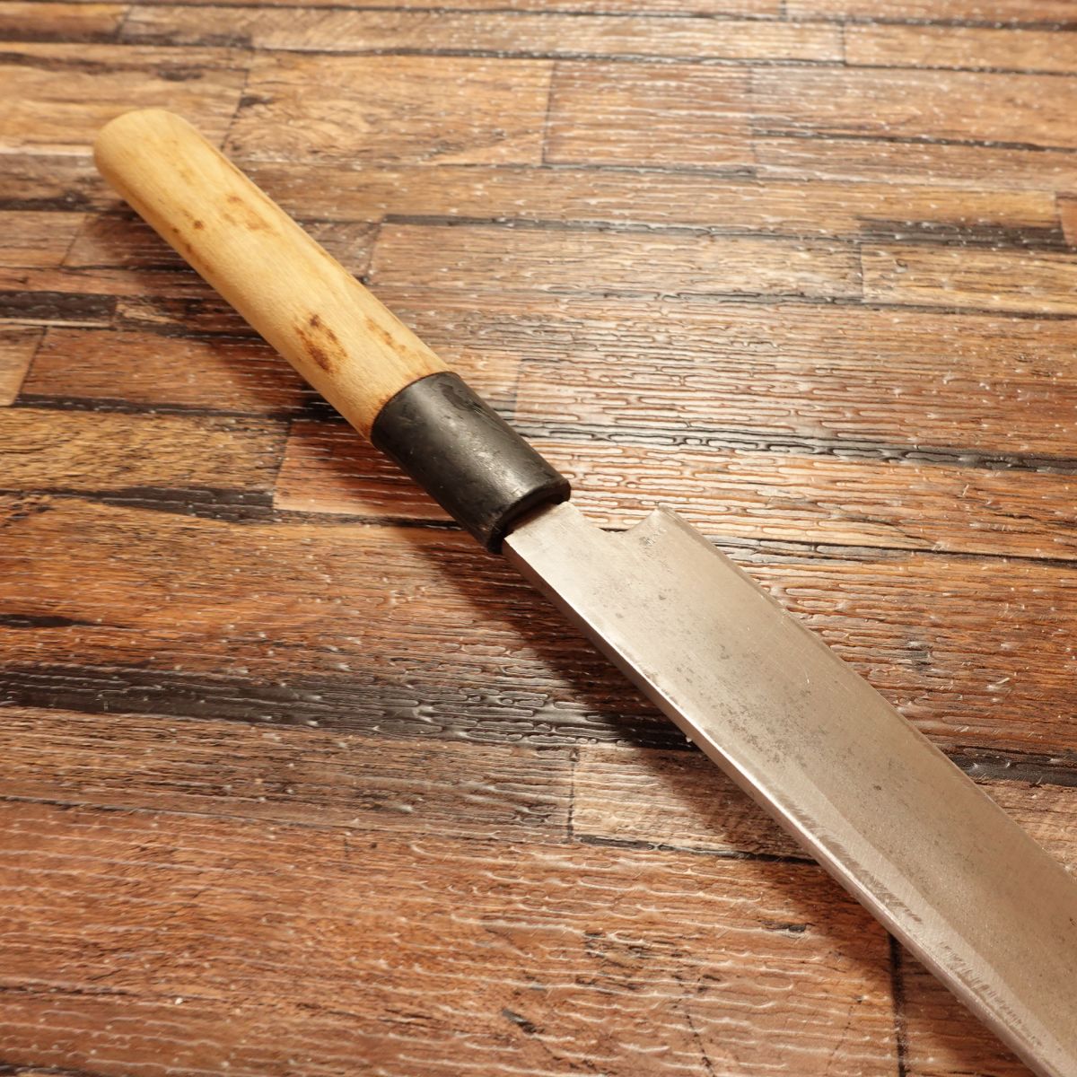Hiroaki Yanagiba Knife, Sharpened, Sashimi Knife, Hagane Steel, 210mm