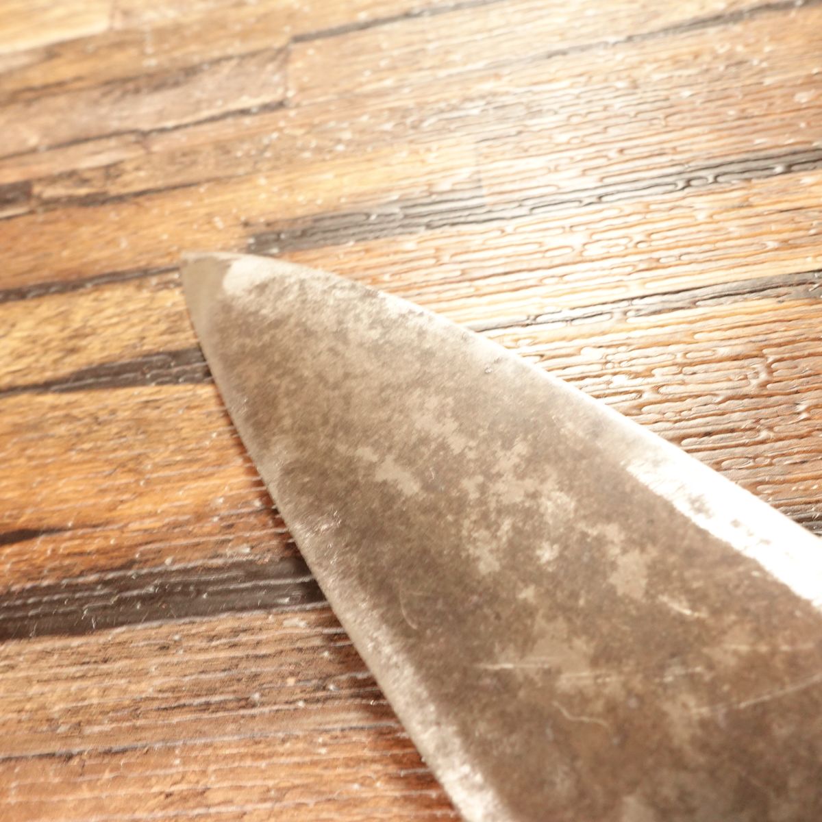 Yoshitomo Deba Knife, Sharpened, Hagane Steel, Made by Yoshitomo, 150mm