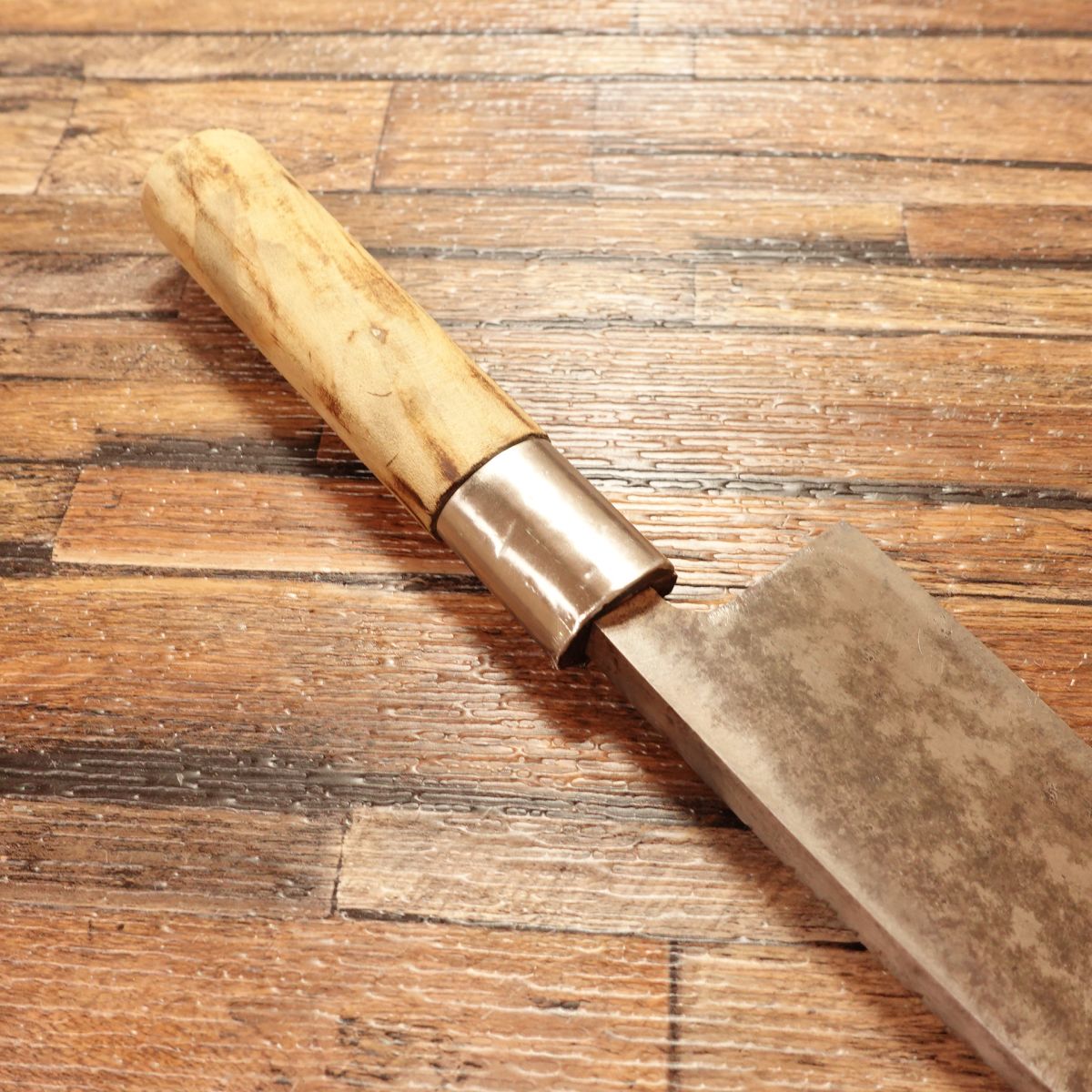 Yoshitomo Deba Knife, Sharpened, Hagane Steel, Made by Yoshitomo, 150mm