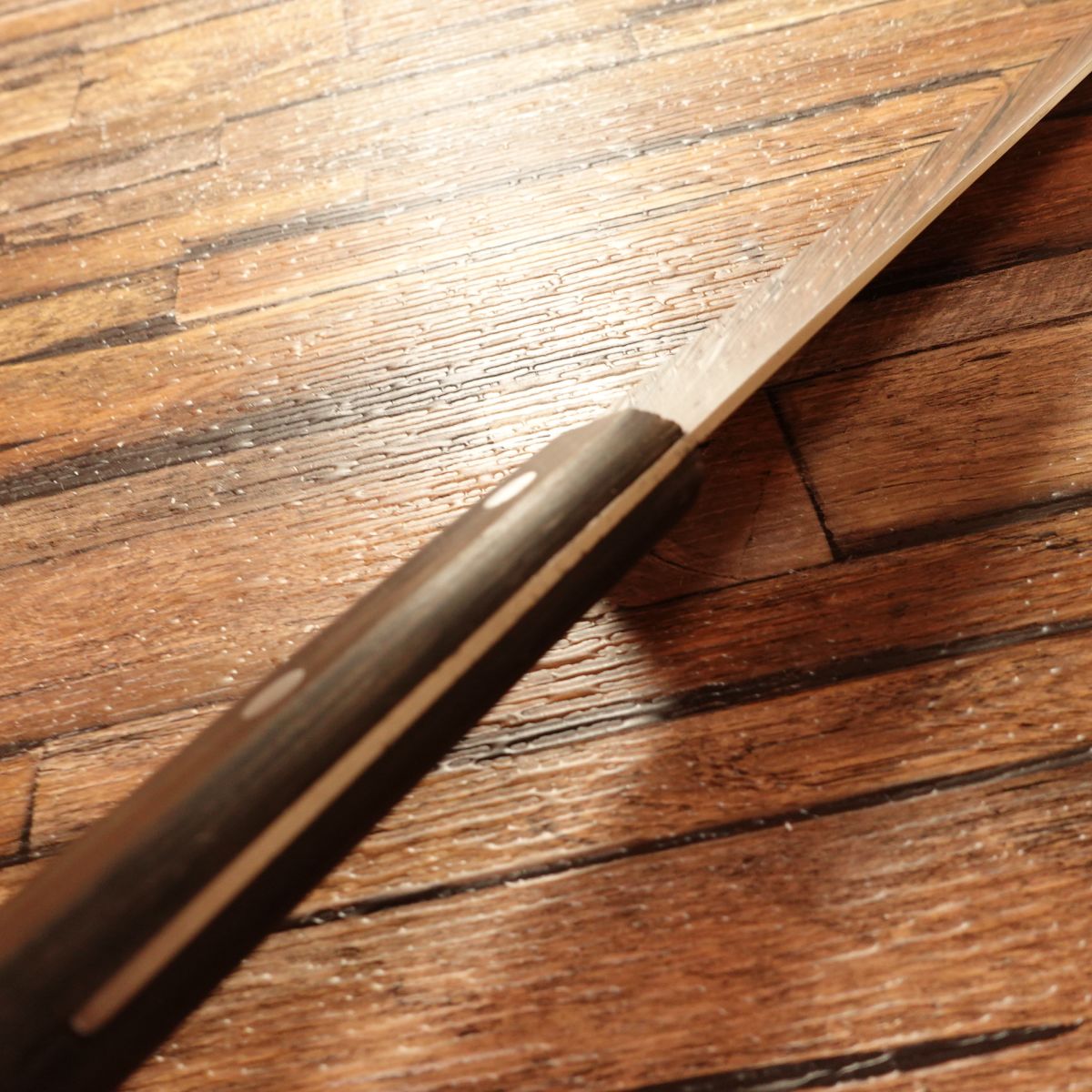 Kikuichimonji Freezer / Frozen Knife, Wave Edge, Stainless Steel, Rarely Used, 200 mm