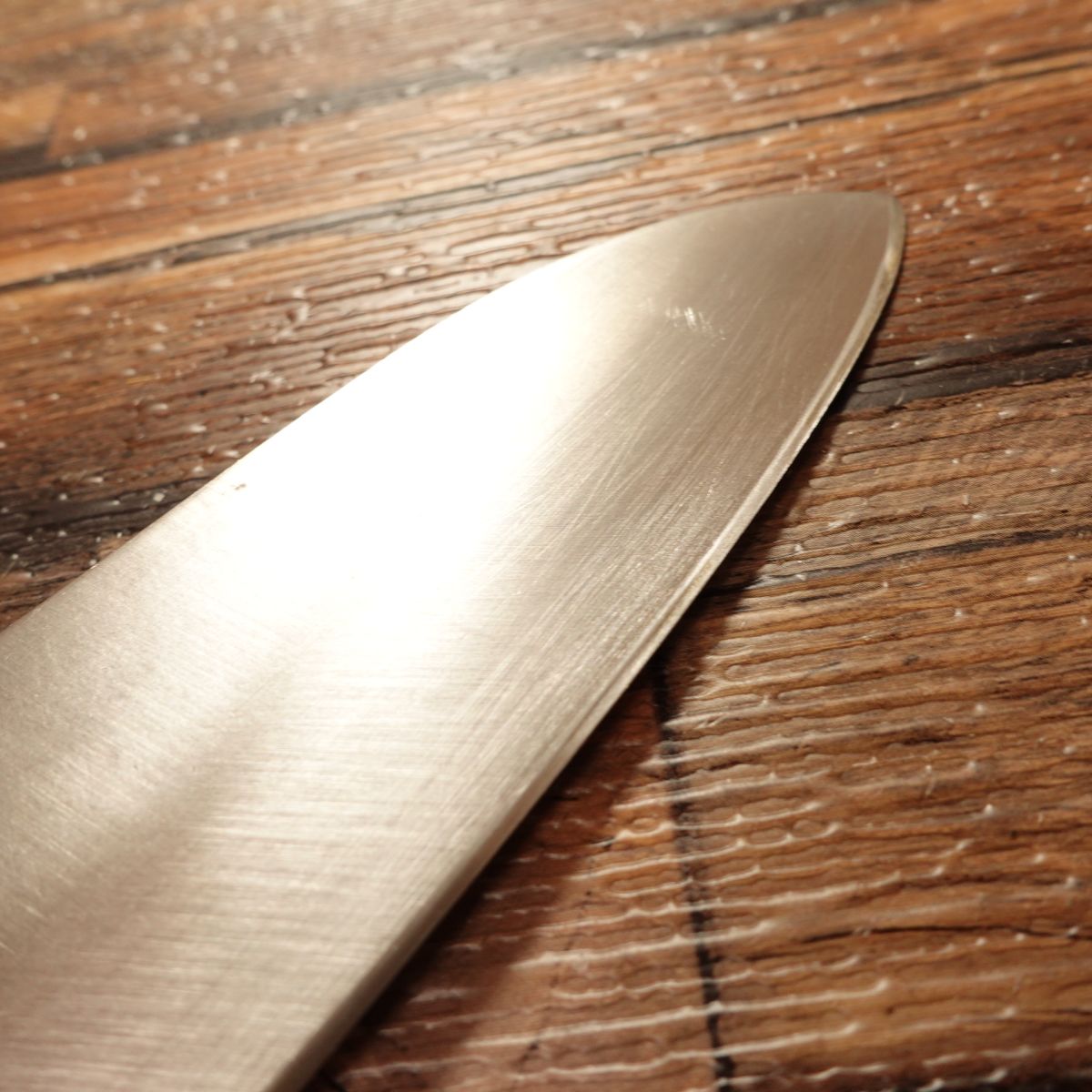 Hiromoto Santoku Knife, Sharpened, All‑Purpose, Hagane Laminated, 165 mm