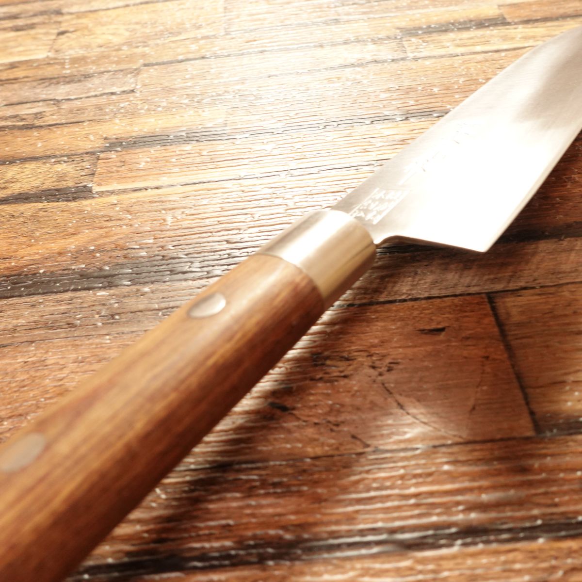 Hiromoto Santoku Knife, Sharpened, All‑Purpose, Hagane Laminated, 165 mm