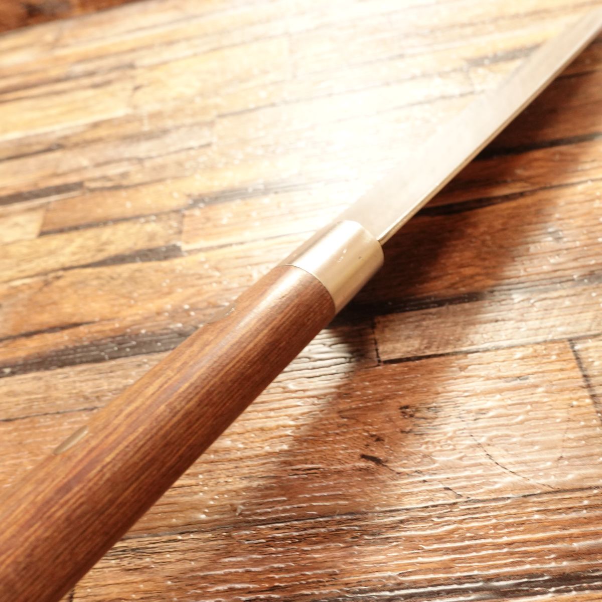 Hiromoto Santoku Knife, Sharpened, All‑Purpose, Hagane Laminated, 165 mm