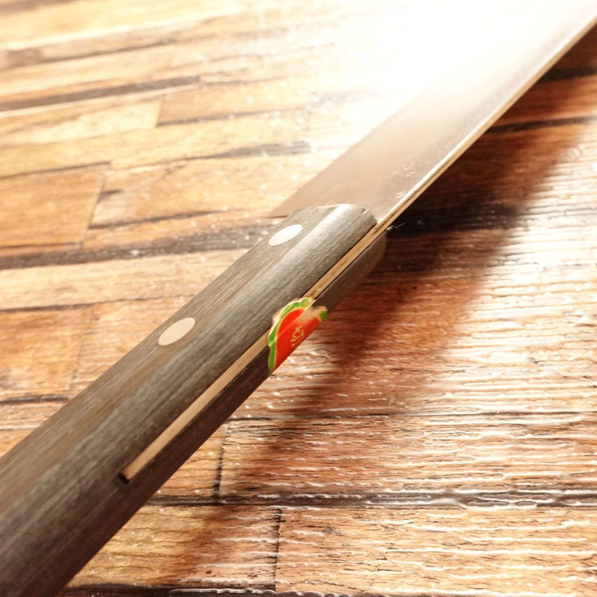 Sakai Hakutsuru Santoku Knife, Sharpened, All‑Purpose, Genuine Laminated, 165 mm