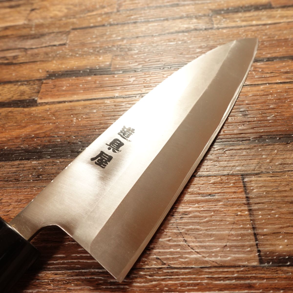 Douguya Ai‑Deba Knife, Sharpened, Stainless Steel, Thin Deba, Funayuki, 155 mm