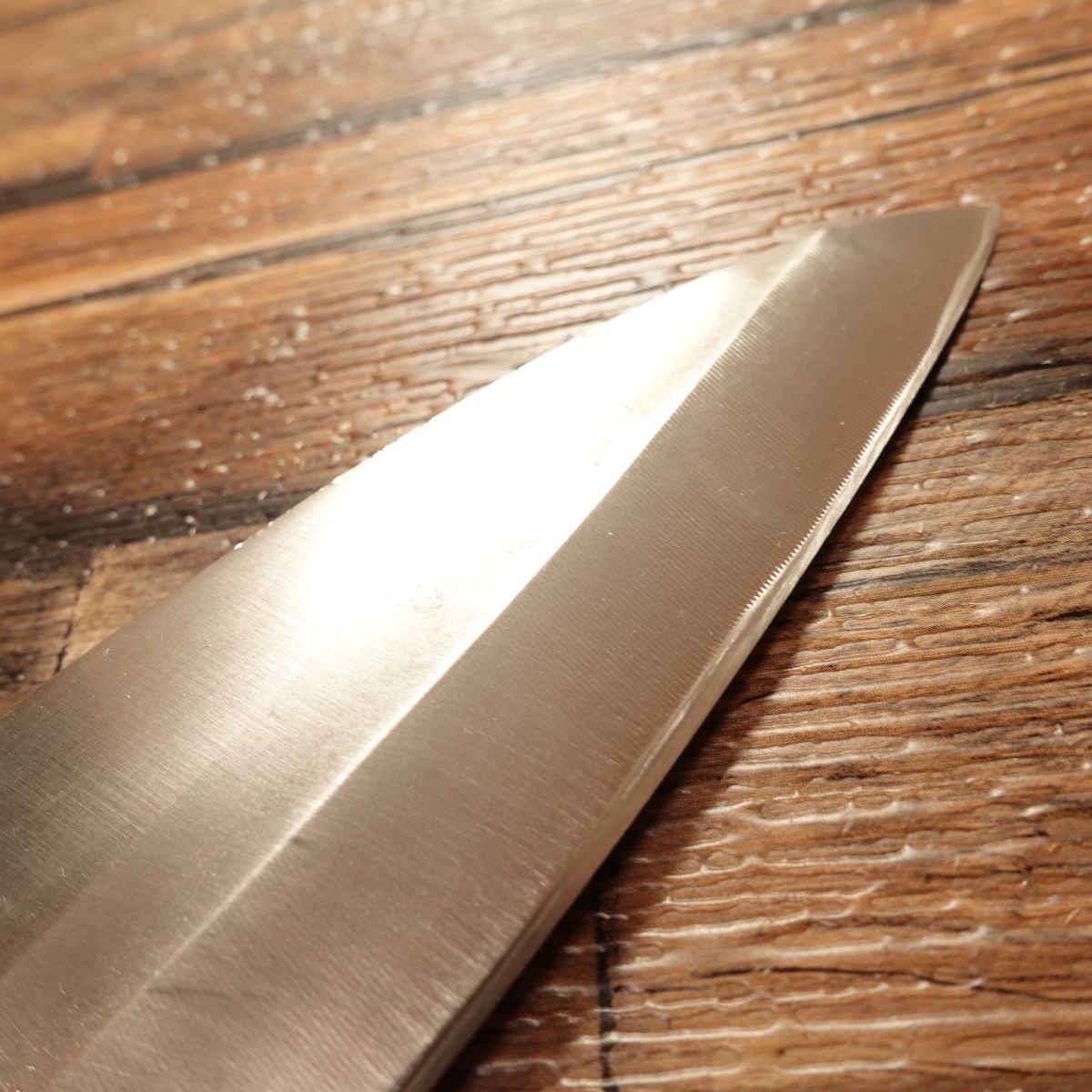 Douguya Ai‑Deba Knife, Sharpened, Stainless Steel, Thin Deba, Funayuki, 155 mm