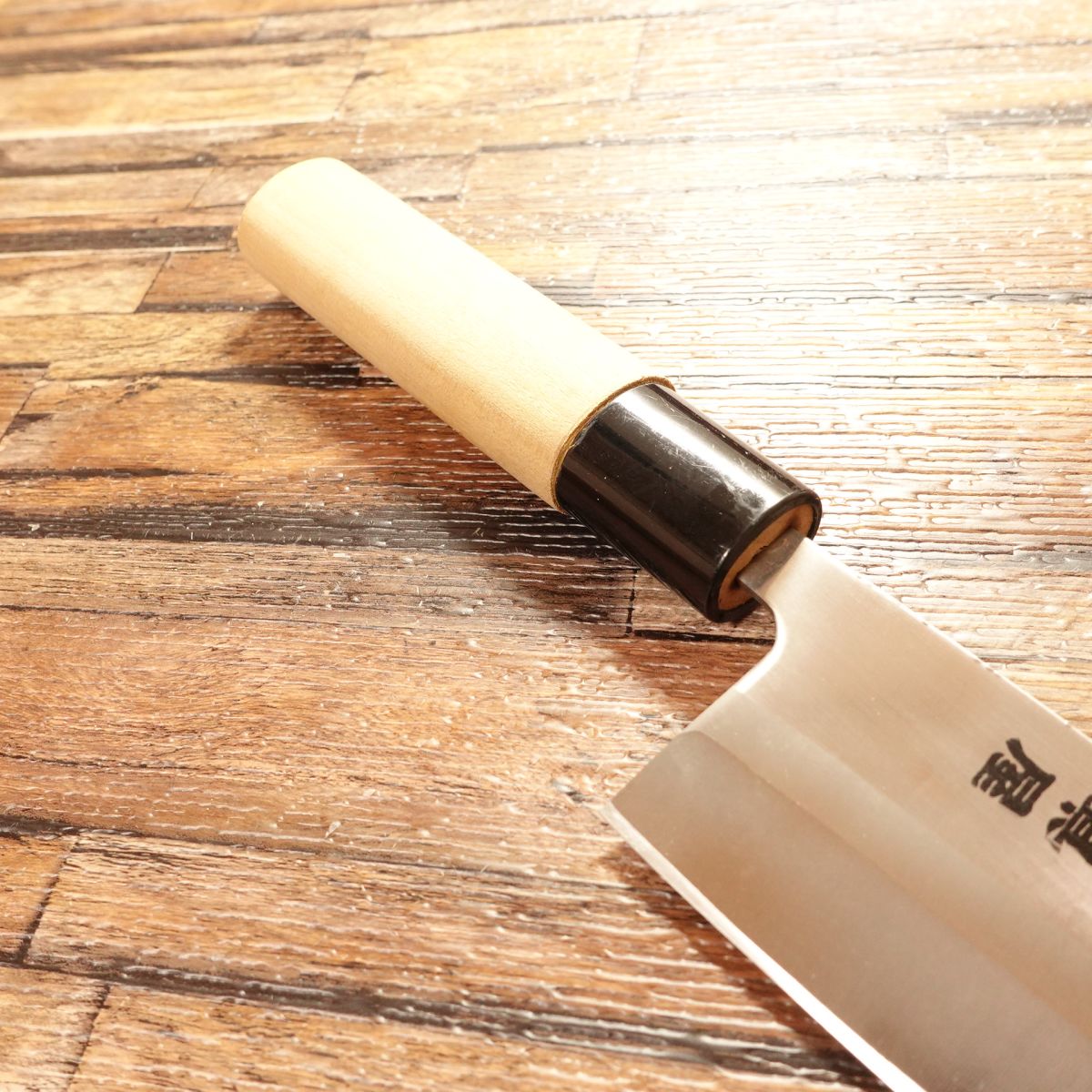 Douguya Ai‑Deba Knife, Sharpened, Stainless Steel, Thin Deba, Funayuki, 155 mm