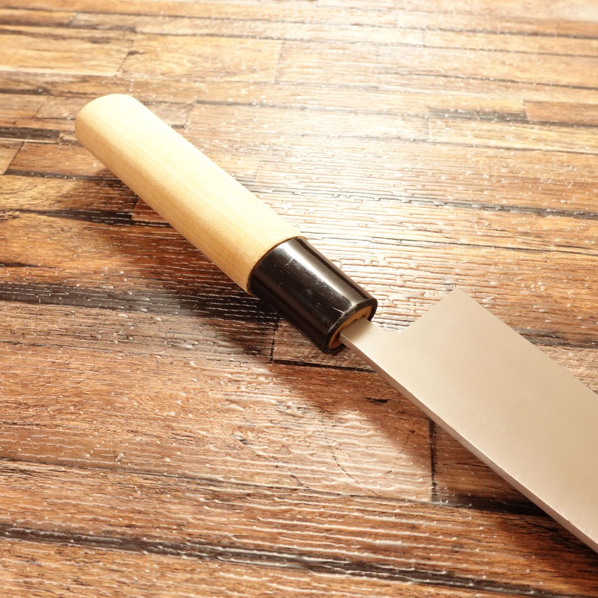 Douguya Ai‑Deba Knife, Sharpened, Stainless Steel, Thin Deba, Funayuki, 155 mm